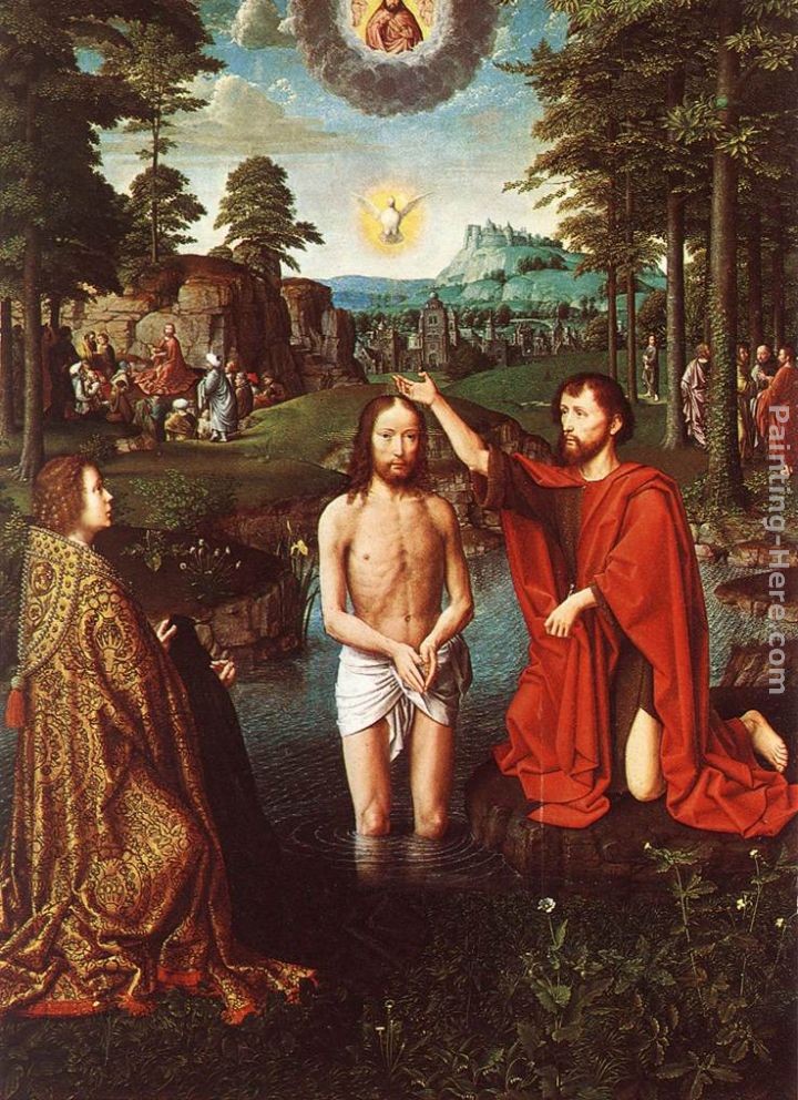 Gerard David Triptych of Jean Des Trompes (central)